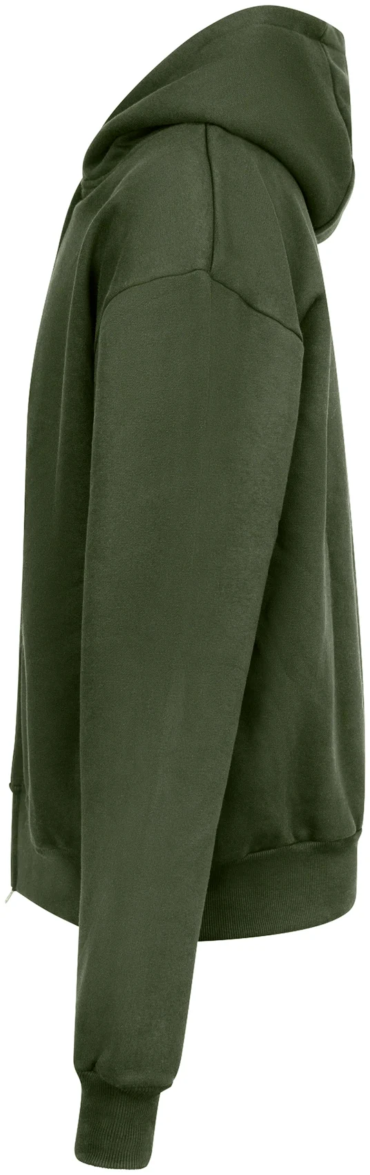 justhoods-jh125-signature-heavyweight-zoodie-earthygreen-side-2 Just Hoods Signature Heavyweight Zoodie