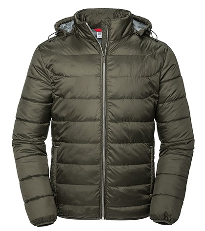 Russell Men's Hooded Nano Jacket Russell Men's Hooded Nano Jacket
