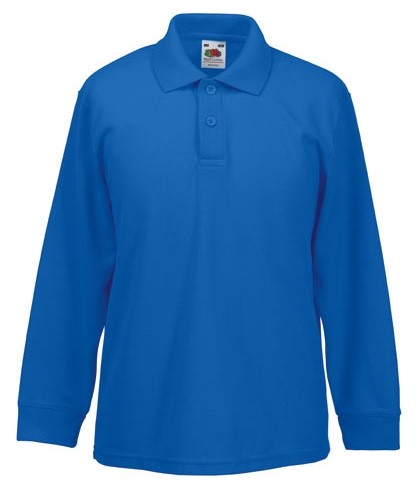 F.O.L. Long Sleeve 65/35 Polo Kids