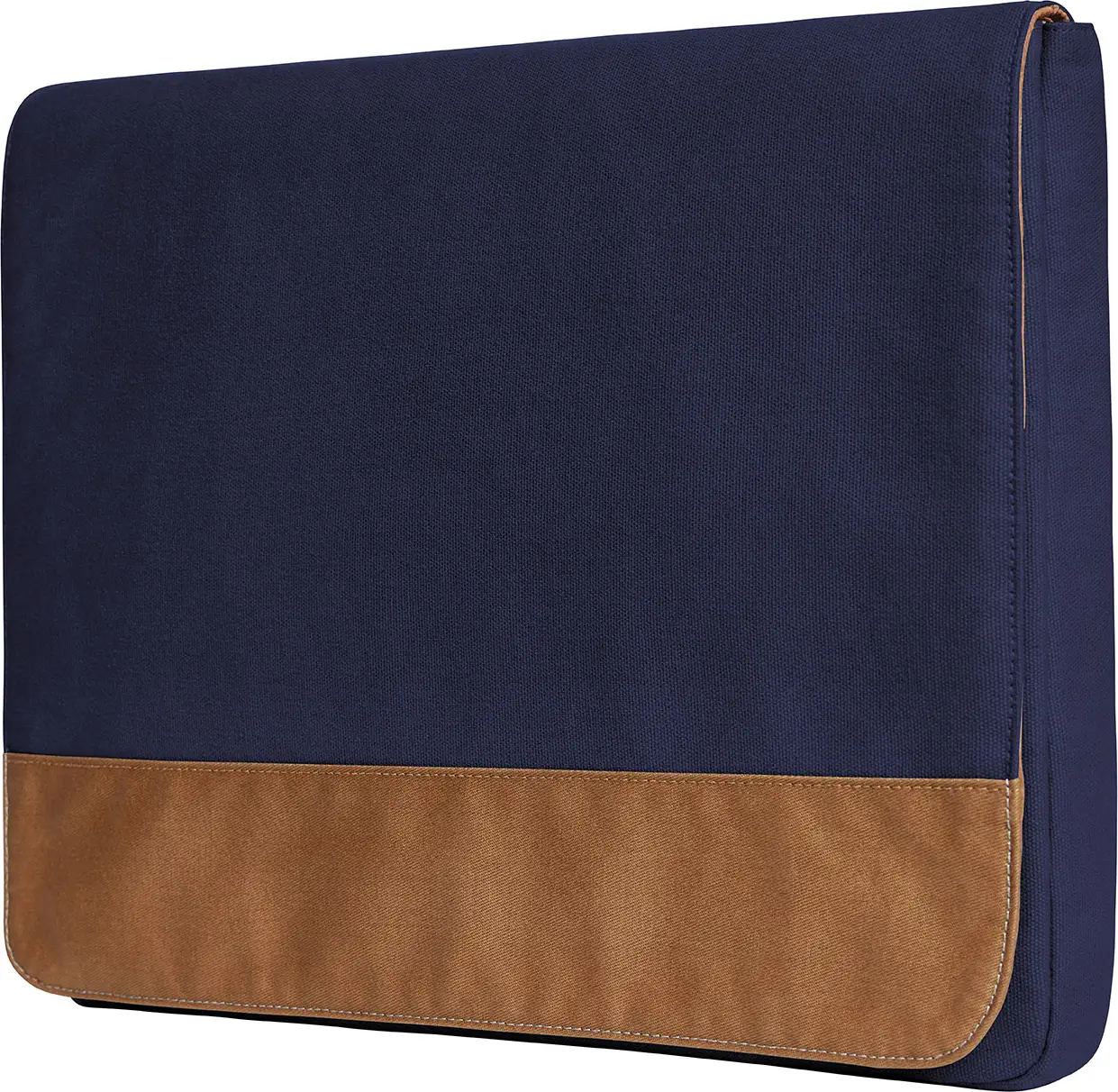 navy/brown