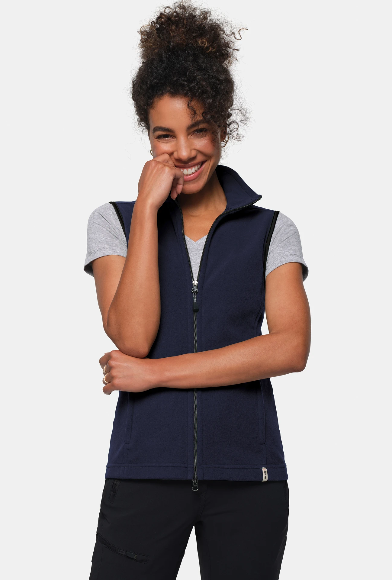 HAKRO Damen Fleeceweste 247 ECO