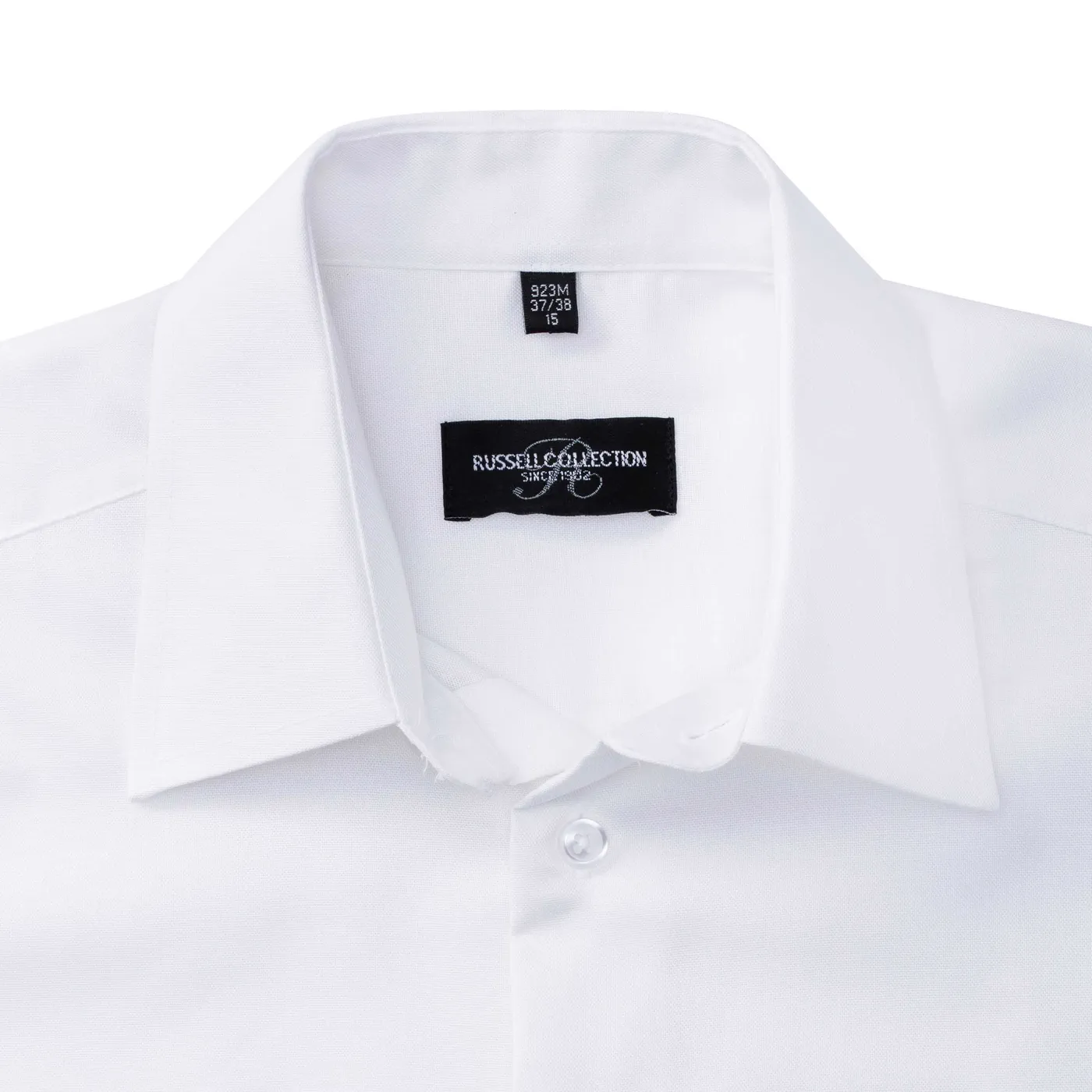 Russell Men's Short Sleeve Easy Care Tailored Oxford Shirt