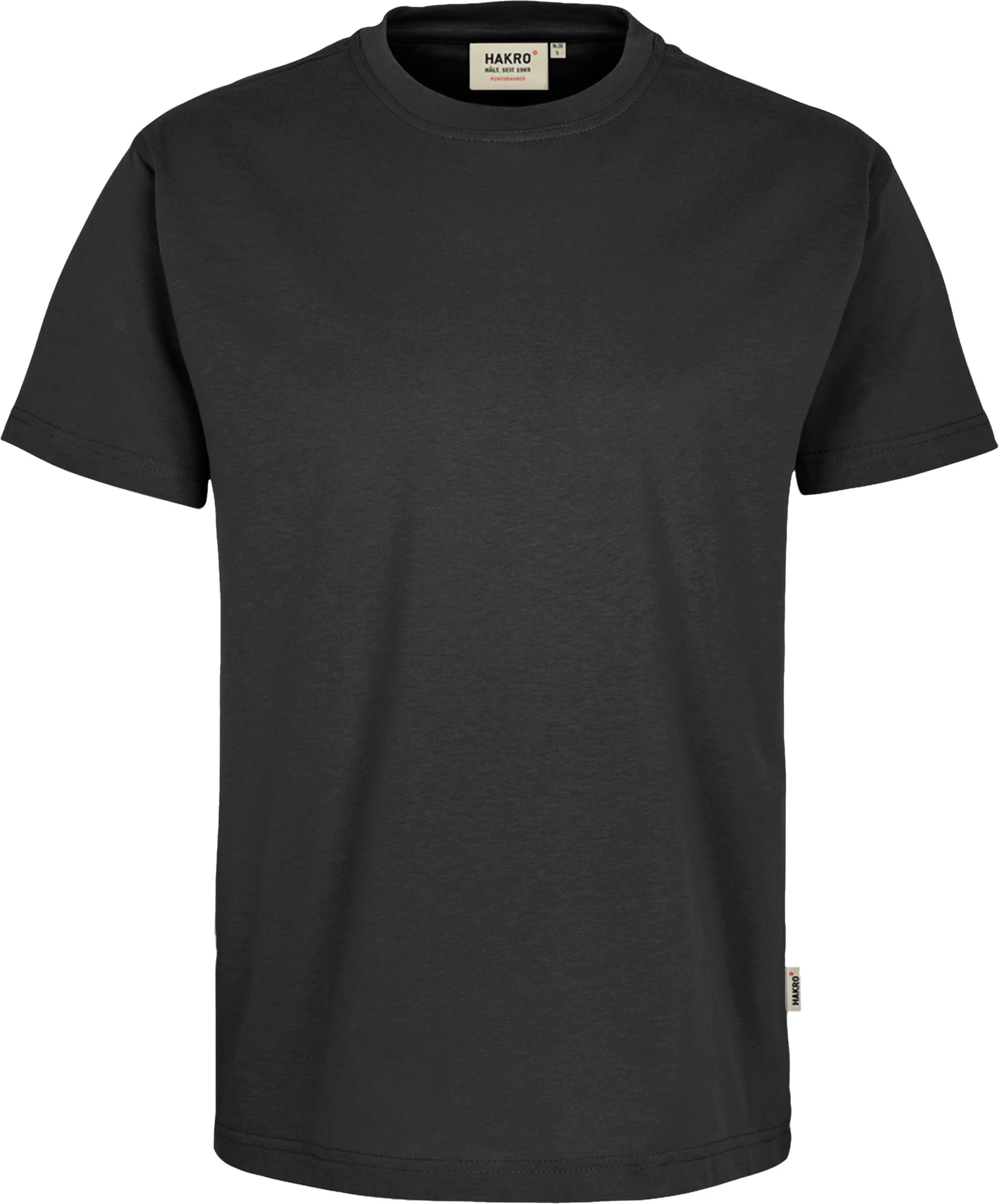 hakro-281-t-shirt-mikralinar-karbongrau-front-1 HAKRO T-Shirt 281 Mikralinar®