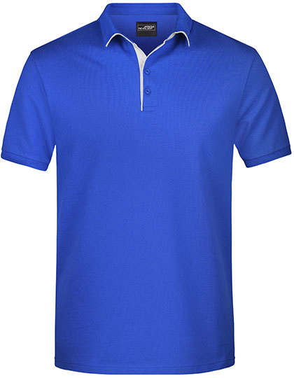 James & Nicholson Men's Polo Single Stripe James & Nicholson Men's Polo Single Stripe