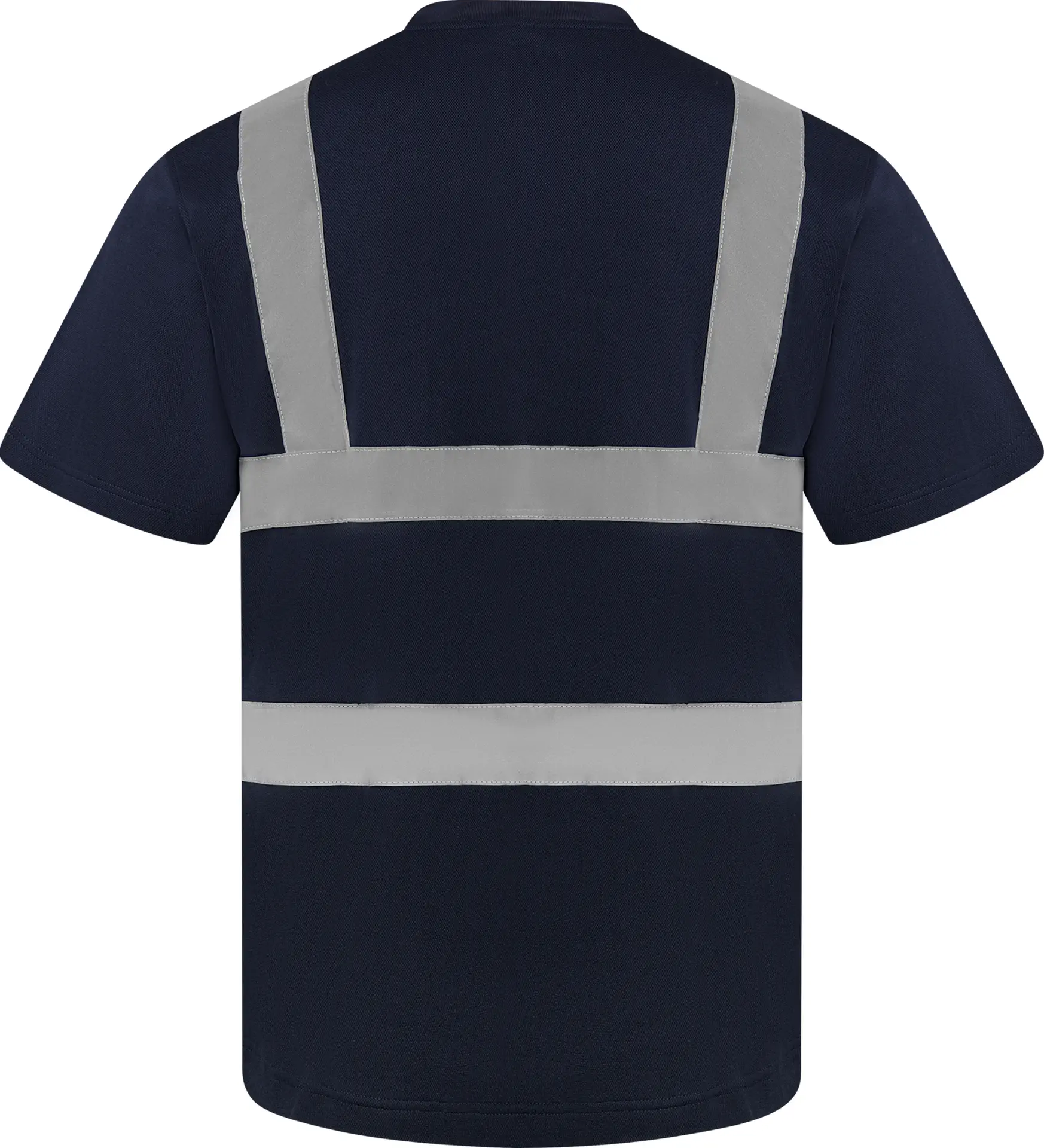 korntex-kxpcshirt-heavy-duty-polycotton-hi-vis-t-shirt-barcelona-navy-back-1 Korntex Heavy Duty Polycotton Hi-Vis T-Shirt Barcelona