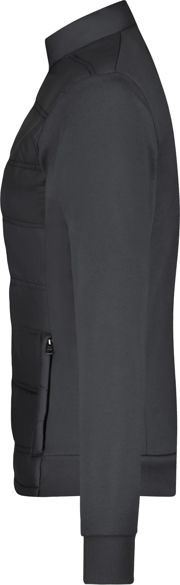 James & Nicholson Ladies Hybrid Sweat Jacket