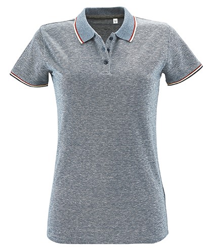SOL'S Womens Heather Polo Shirt Paname