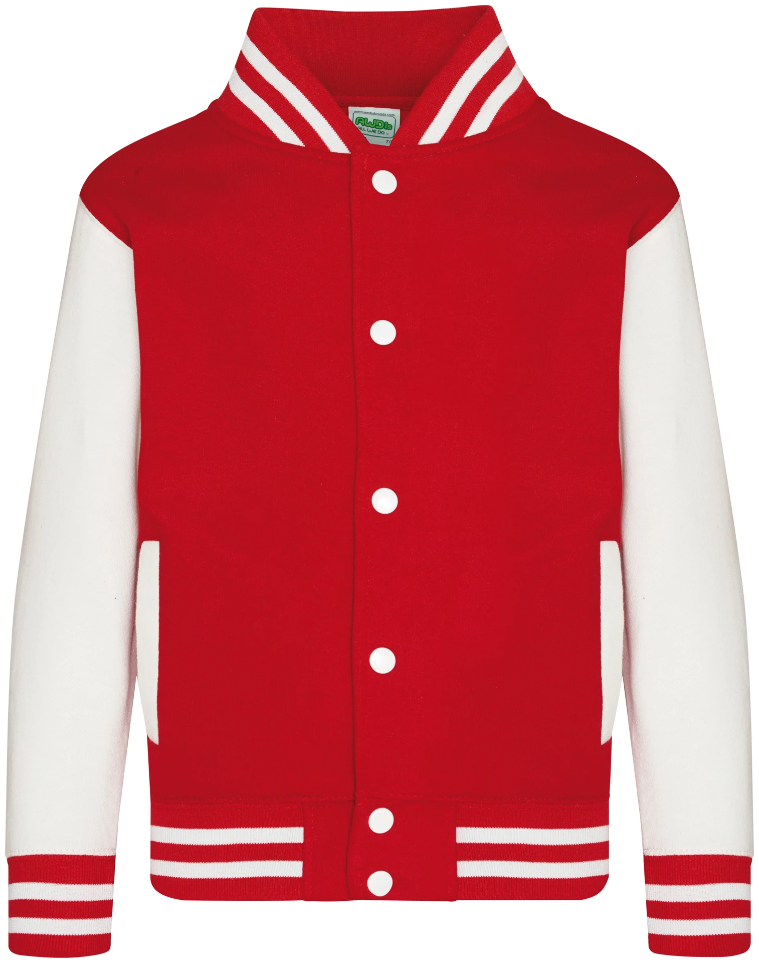 fire red/white