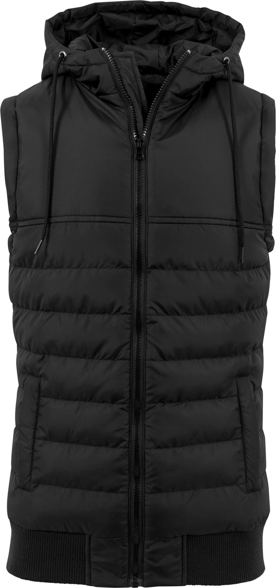 BYB-BY046-bubble-vest-black-front-4 Build Your Brand Bubble Vest