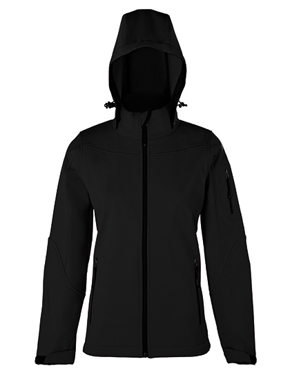 HRM Women's Hooded Soft-Shell Jacket