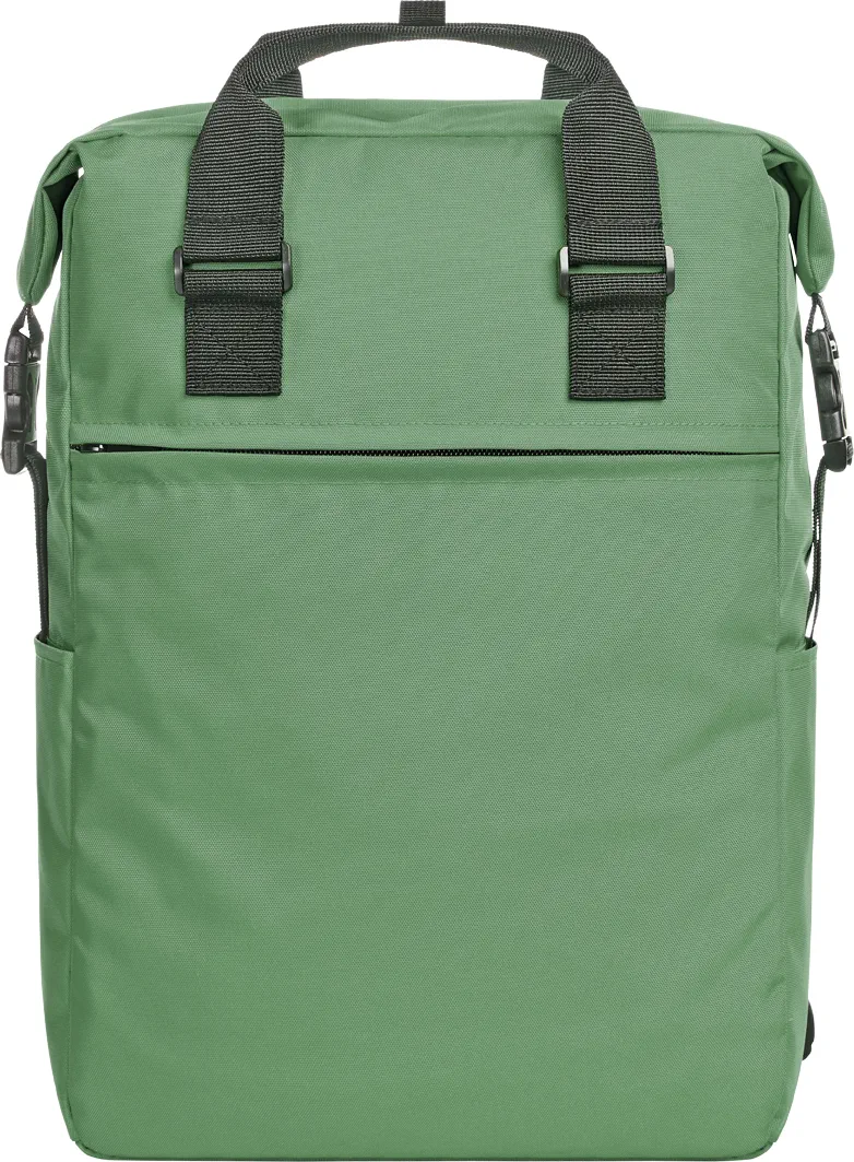 halfar-1818016-notebook-rucksack-daily-green-front-2 HALFAR Notebook-Rucksack Daily