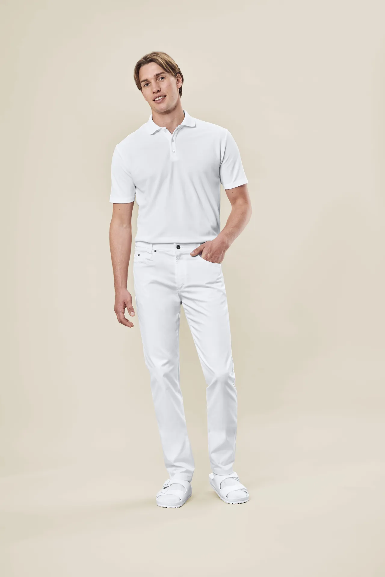 GREIFF Herren Hose 5-Pocket Regular Fit