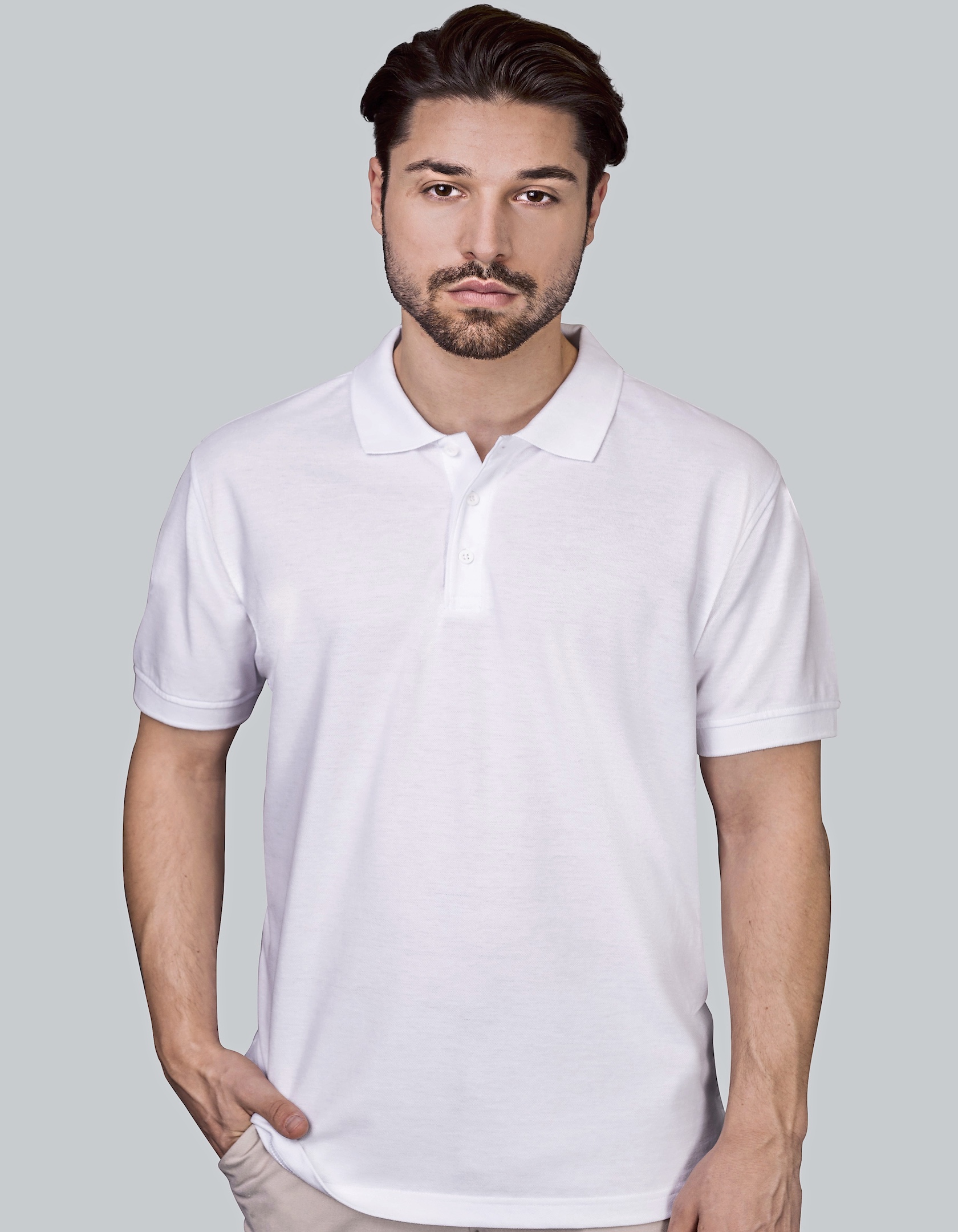 HRM Herren Heavy Performance Polo