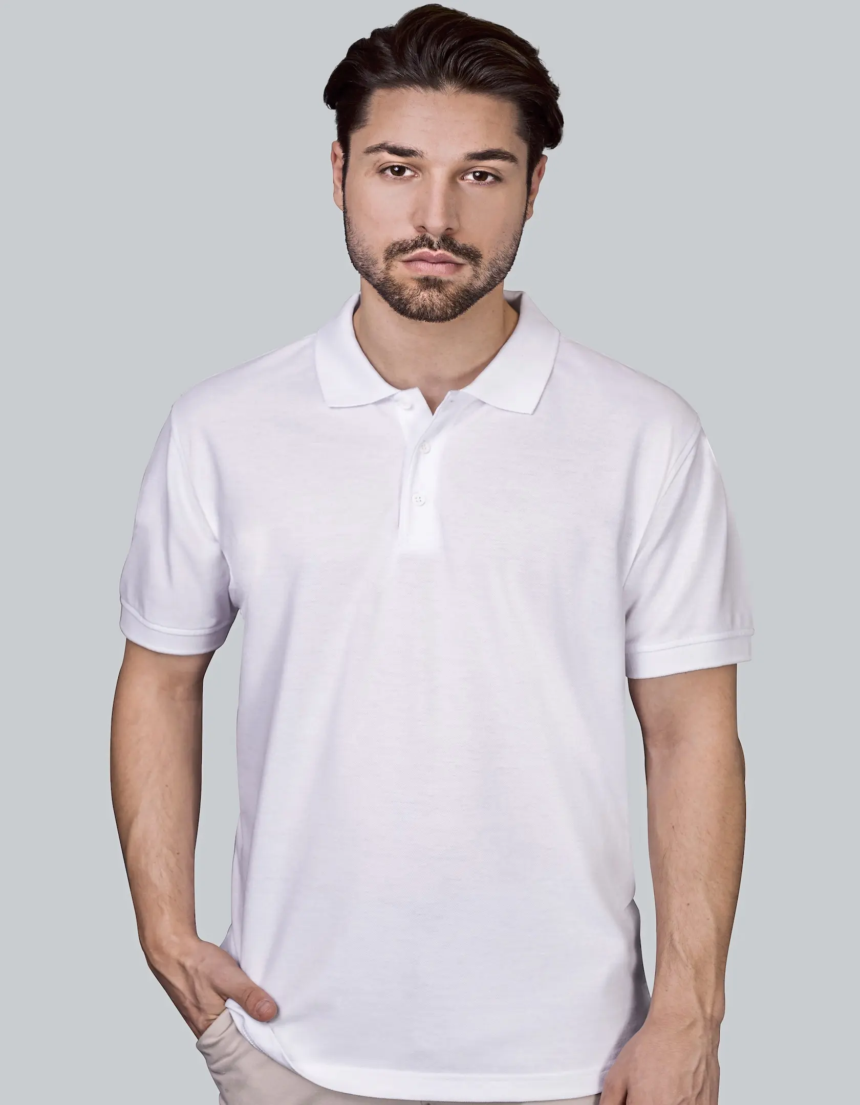 HRM Herren Heavy Performance Polo