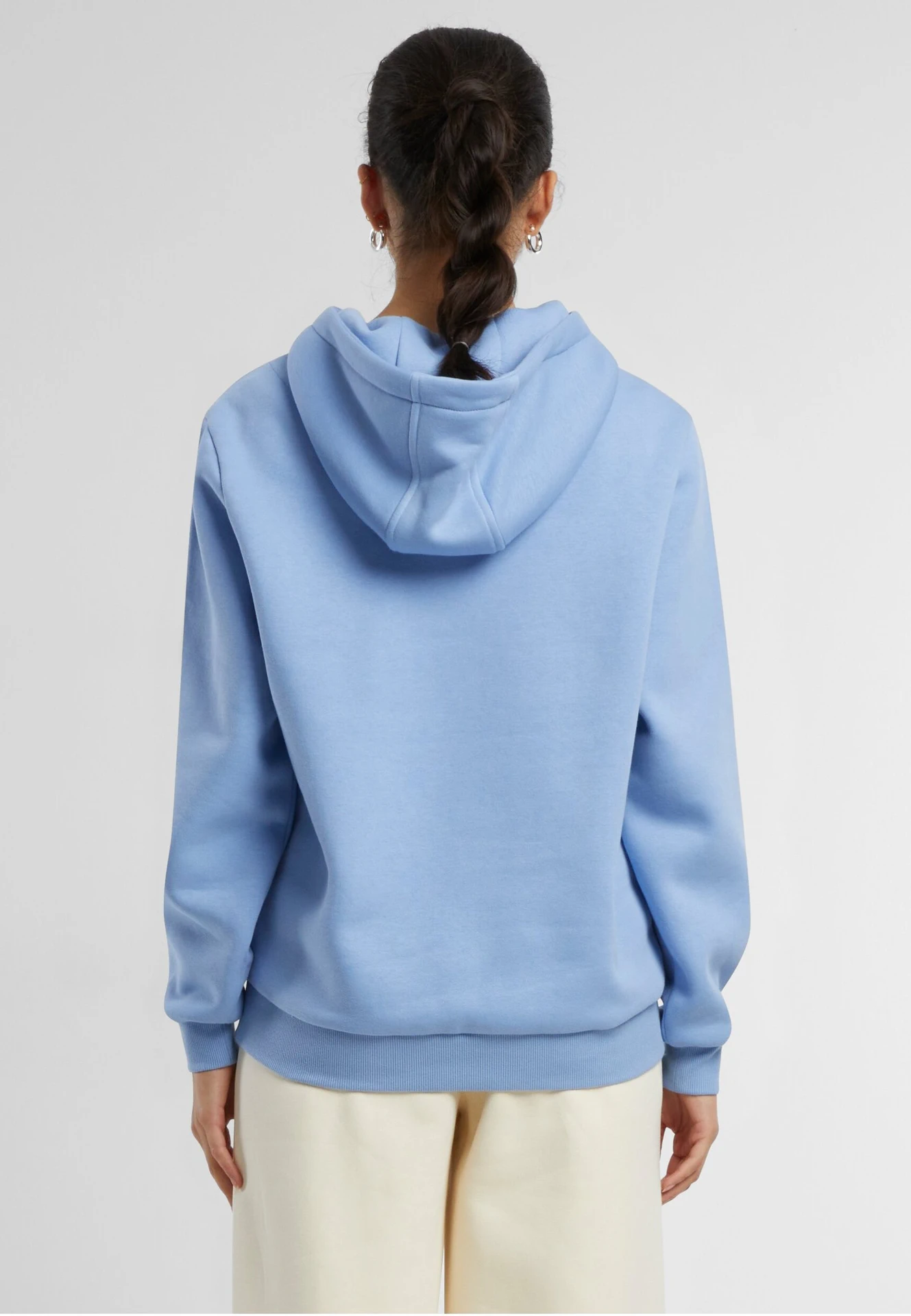 Build Your Brand Ladies Fluffy Hoody