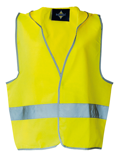 Korntex Kids´ Hooded Hi-Vis Safety Vest Odense