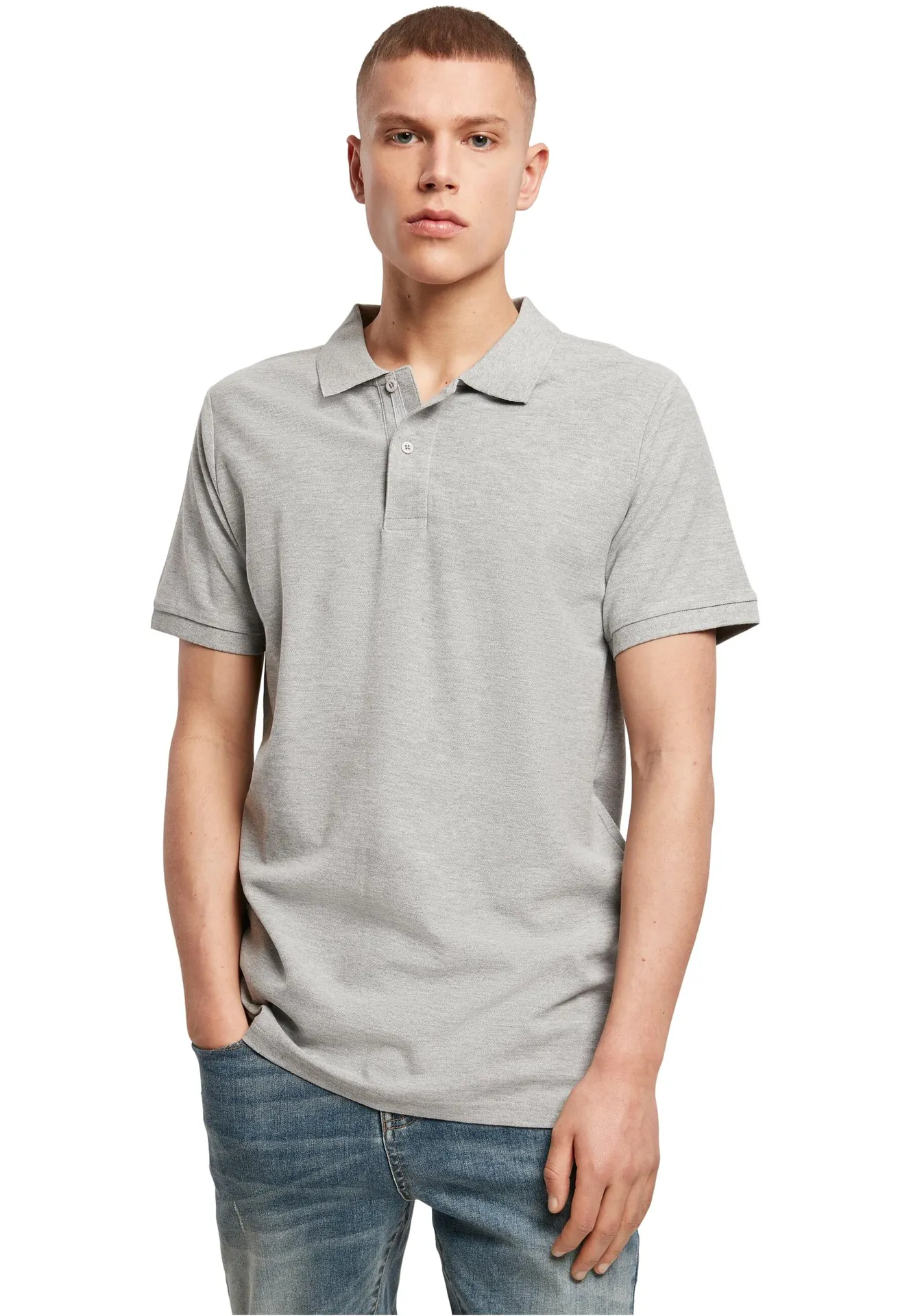 Build Your Brand Polo Piqué Shirt
