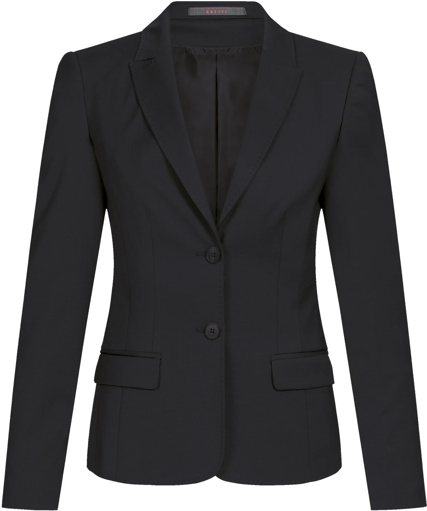 greiff-1424-damen-blazer-rf-375_2820_schwarz-front-2 GREIFF Damen Blazer MODERN 37.5 Regular Fit