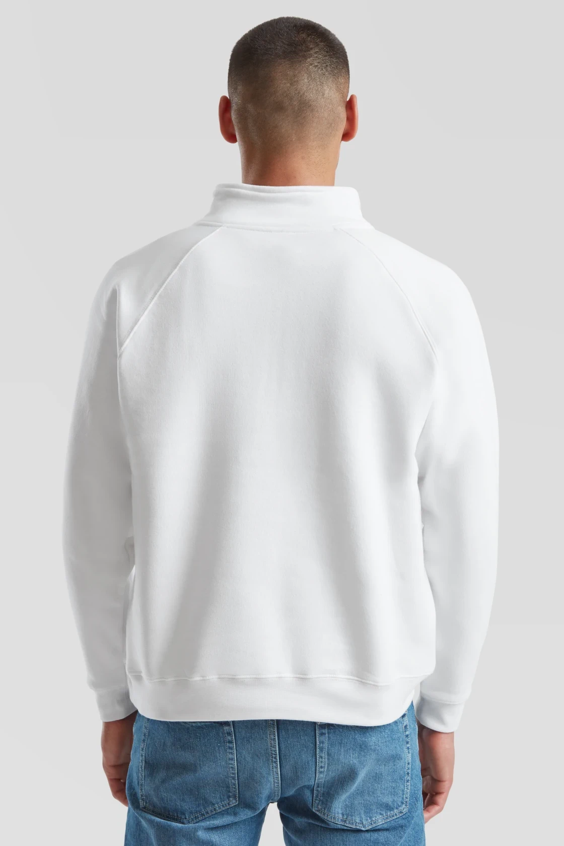 F.O.L. Zip-Neck Sweat mit 1/4 Zip