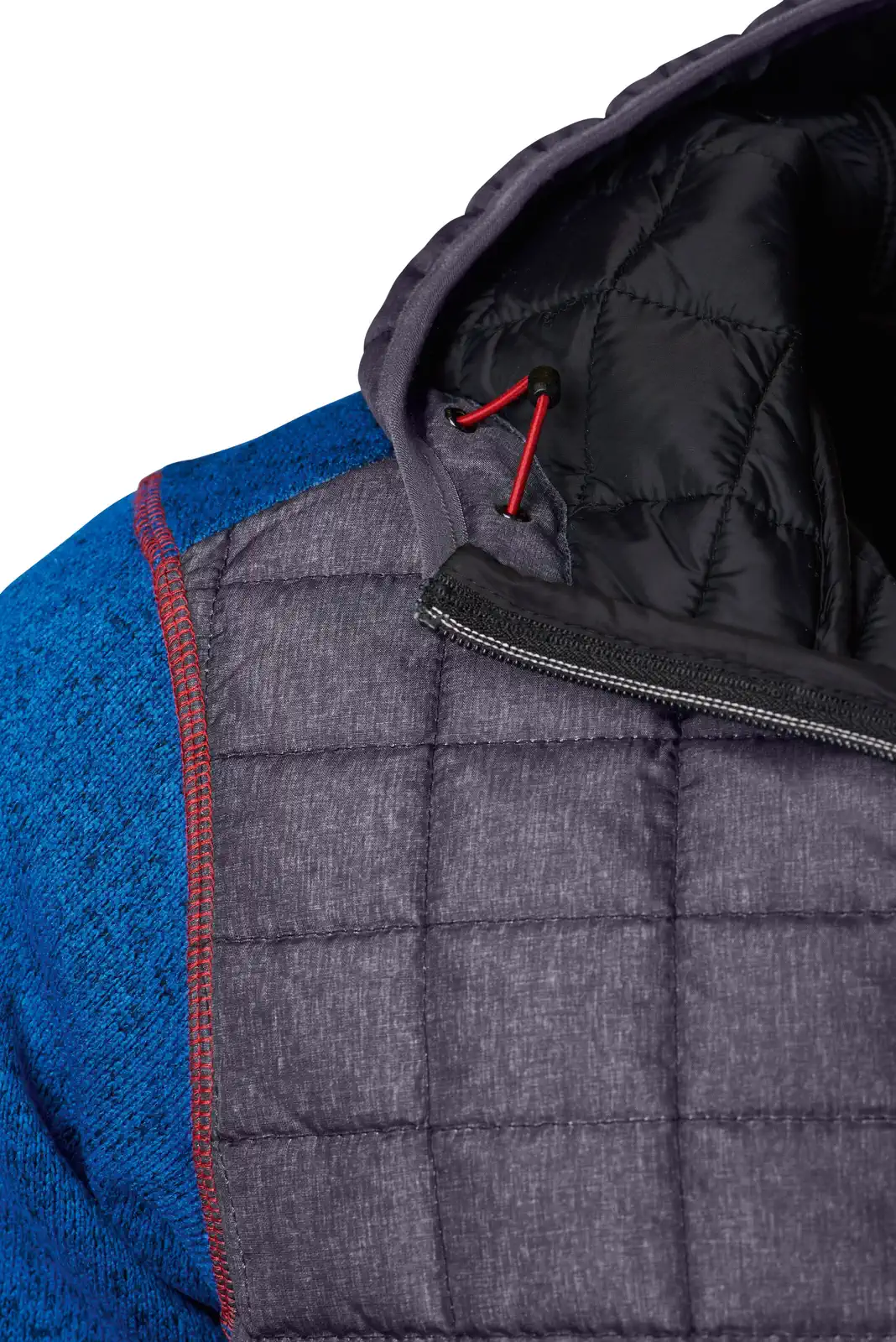 James & Nicholson Men's Knitted Hybrid Jacket