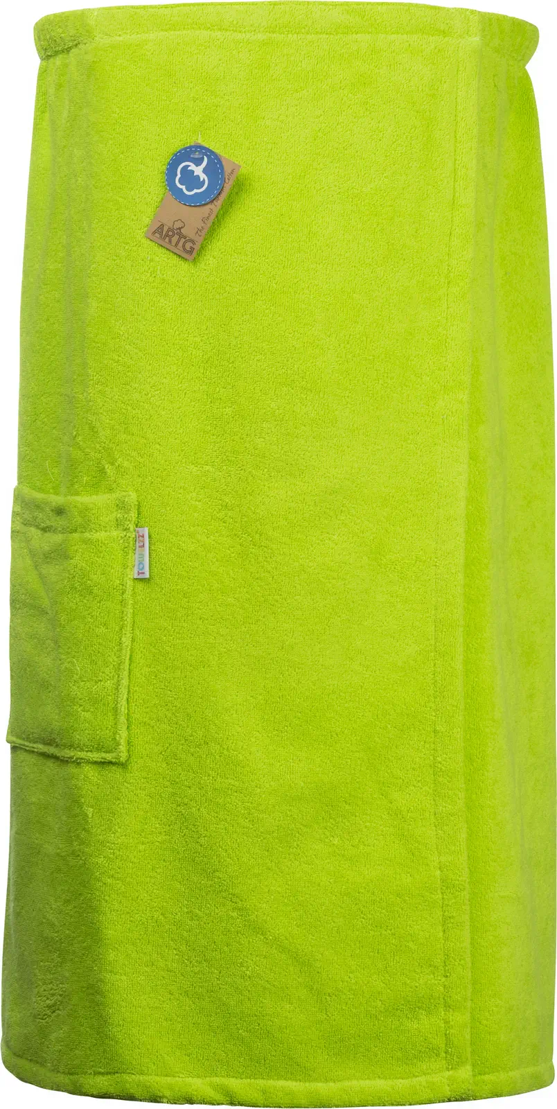 artg-ar043-sauna-kilt-ladies-limegreen-front-1 ARTG Sauna Kilt Ladies
