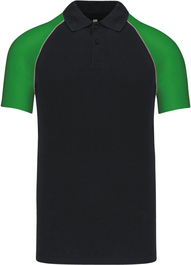 Kariban Baseball Piqué Polo Shirt Kariban Baseball Piqué Polo Shirt