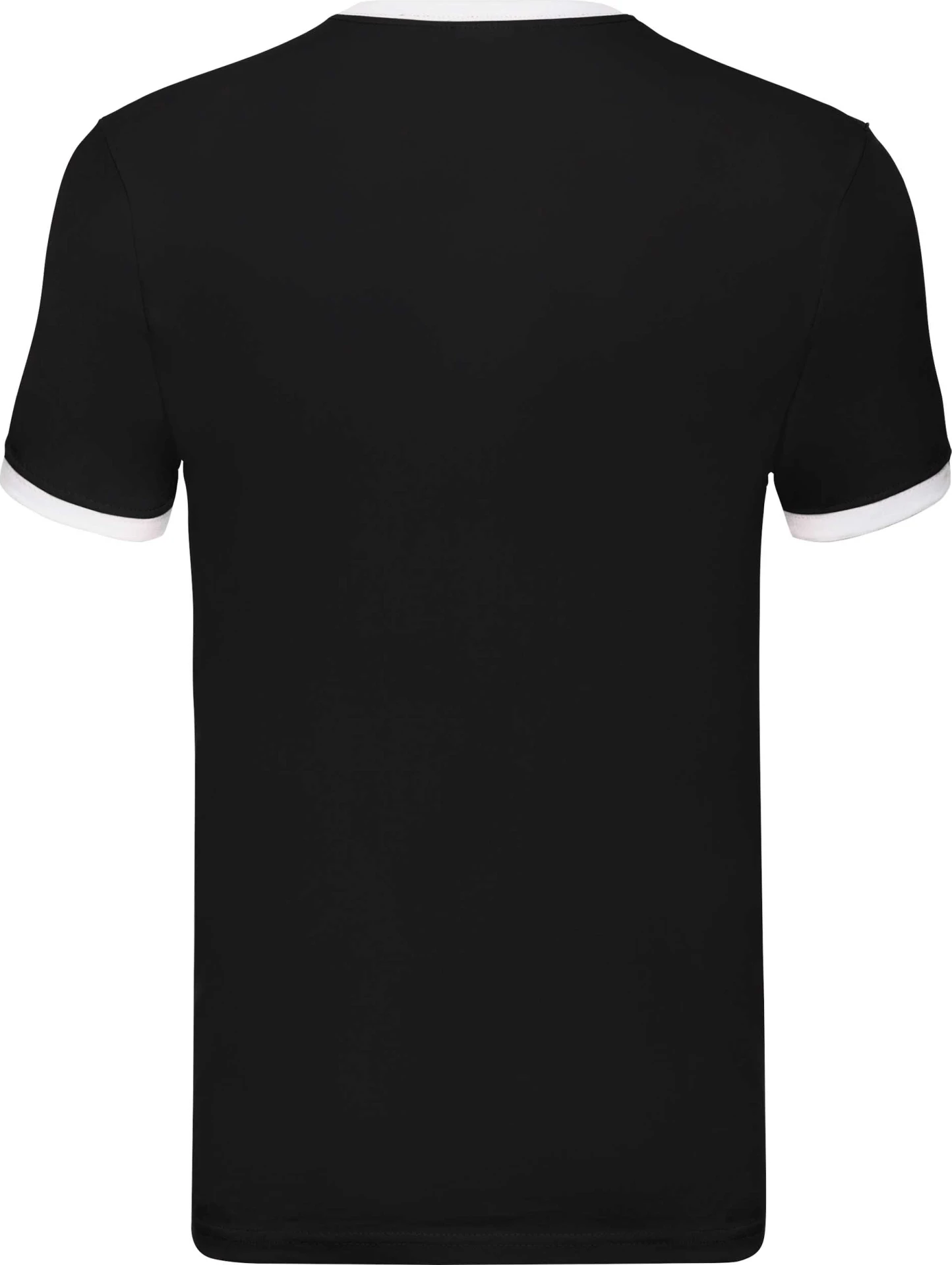 fruit-of-the-loom-61-168-0-ringer-t-shirt-black-white-6 F.O.L. Ringer Tee