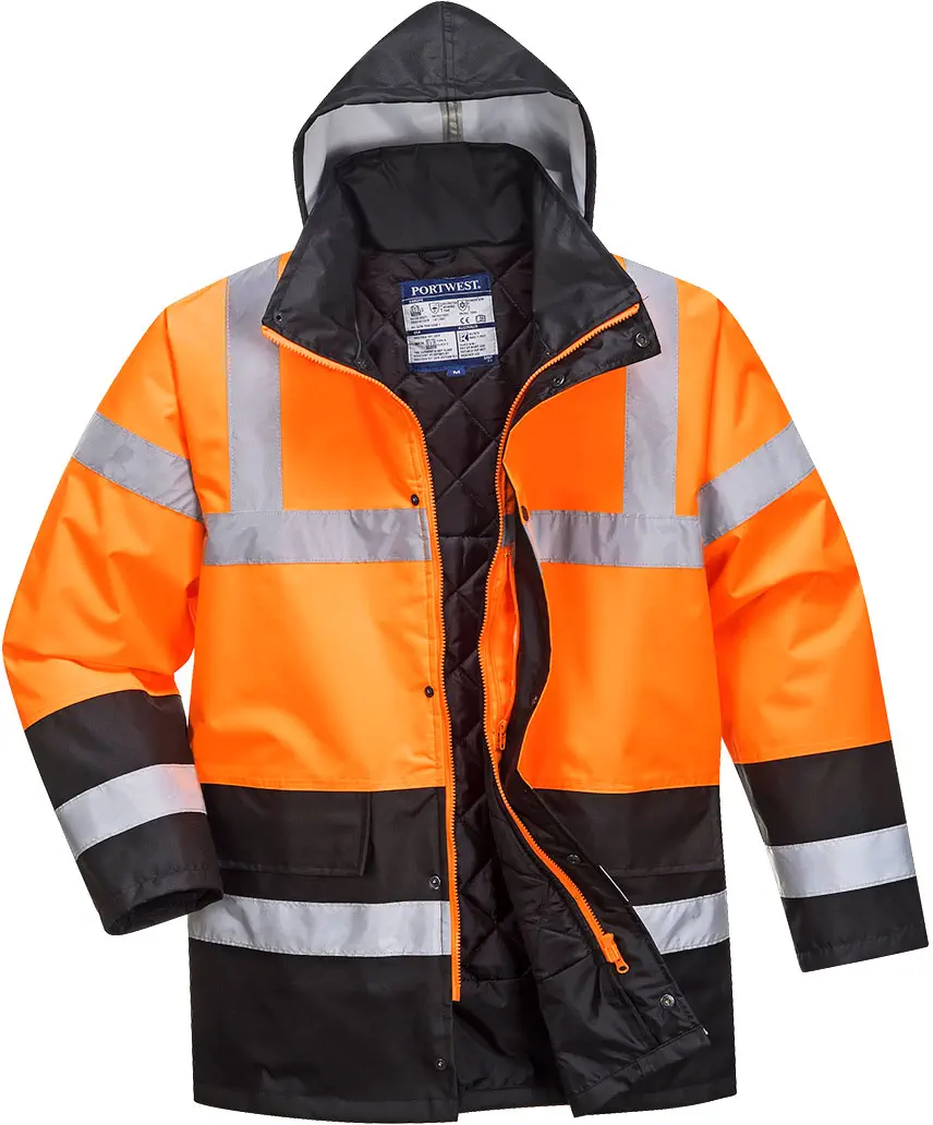 PORTWEST S467 Warnschutz Kontrast Winter Verkehrsjacke