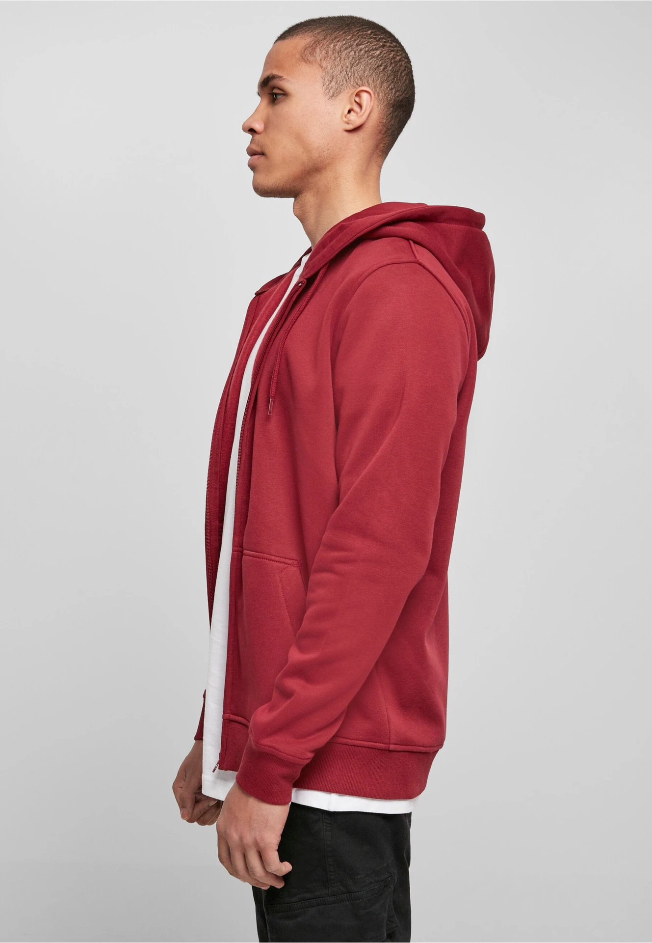 Build Your Brand Heavy Zip Hoody