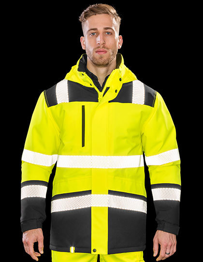 Result Printable Waterproof Safety Coat