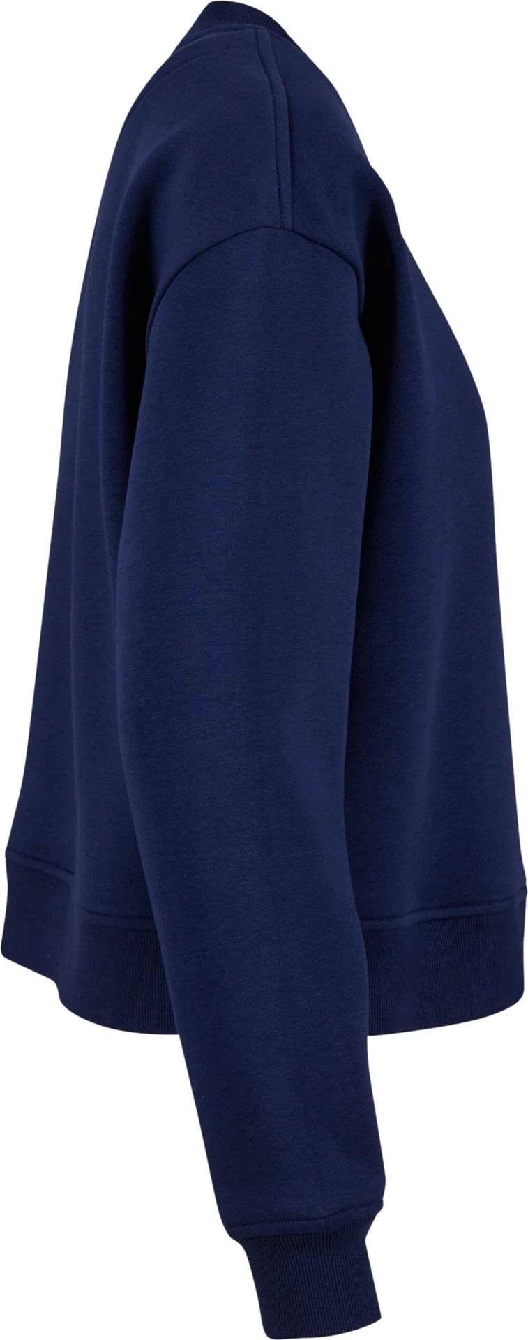 BYB-BY212-ladies-oversized-crewneck-sweatshirt-lightnavy-right-8 Build Your Brand Ladies Oversized Crewneck Sweatshirt