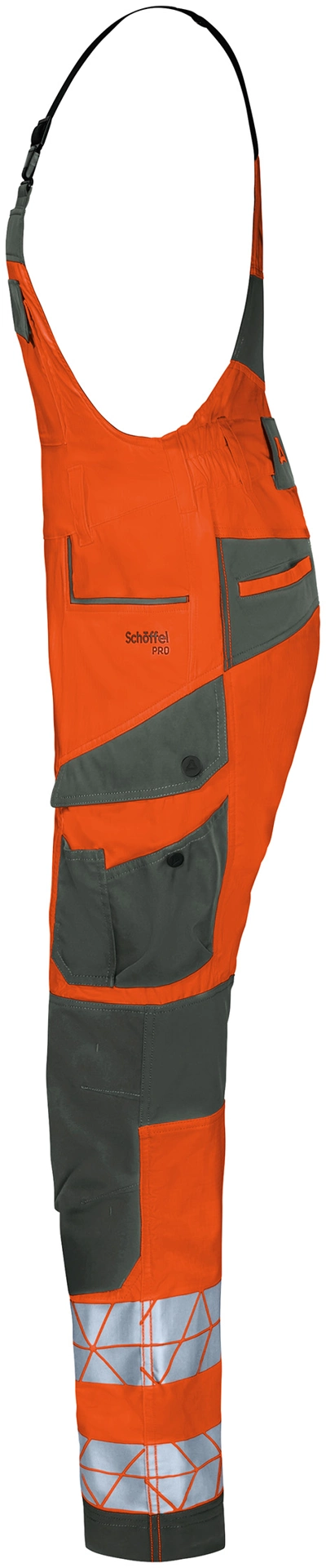 Schöffel PRO 7721 Damen MEISTERMACHER Warnschutz Latzhose Stretch