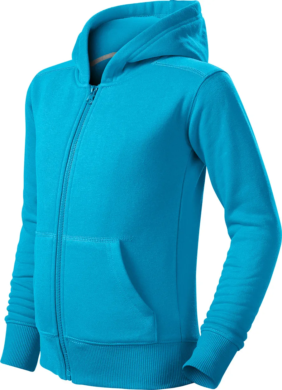 MALFINI Sweatshirt Kinder Trendy Zipper 412