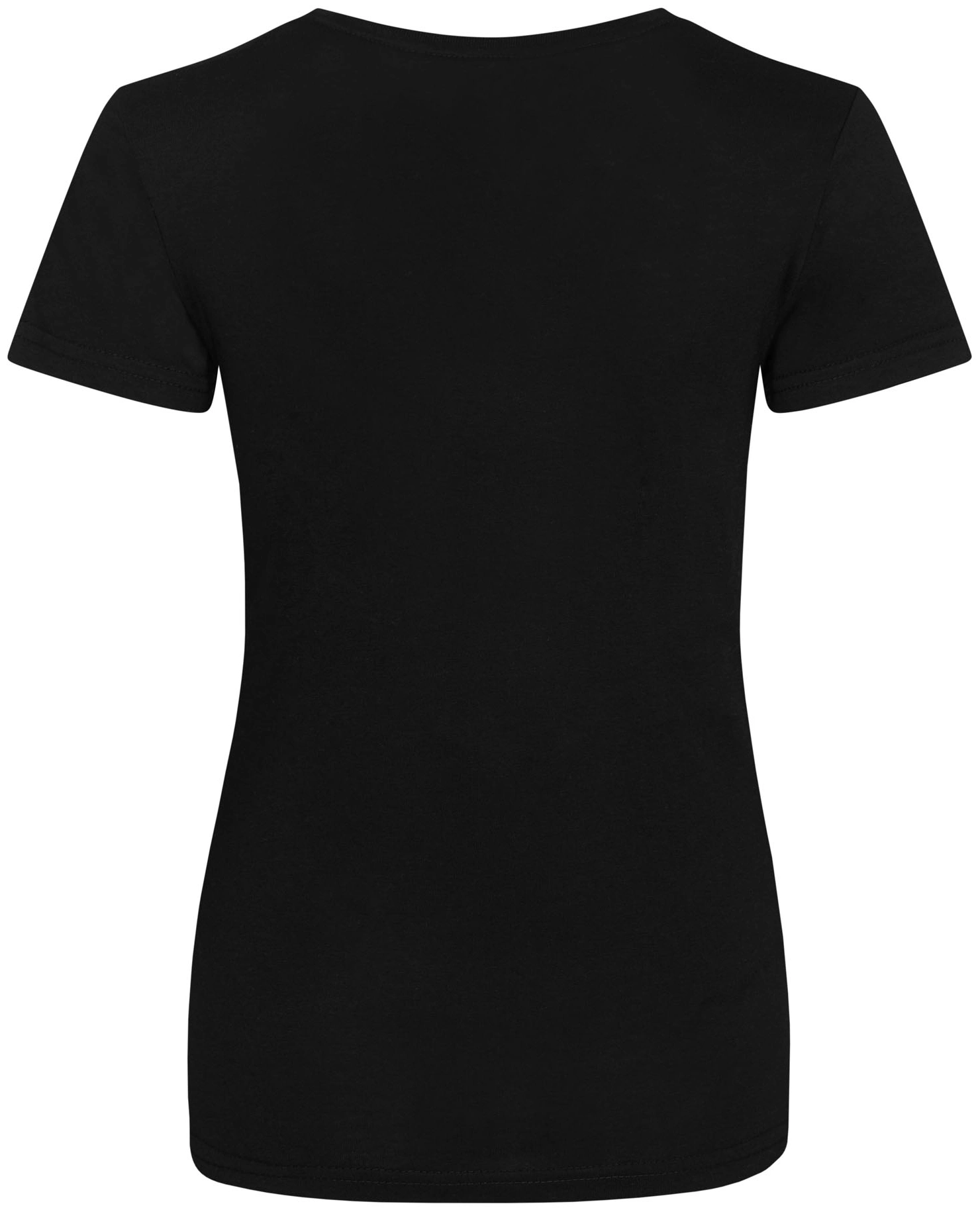 justts-jt001f-womens-tri-blend-t-shirt-black-back-3 Just Ts Women's Tri-Blend T