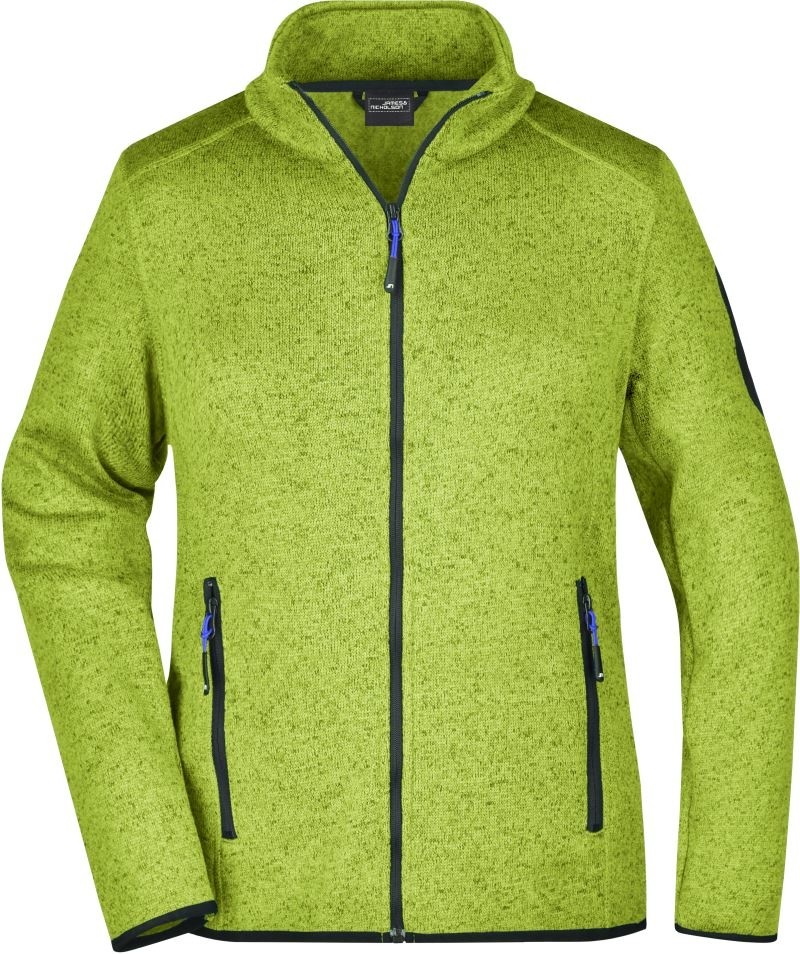 James & Nicholson Ladies Knitted Fleece Jacket James & Nicholson Ladies Knitted Fleece Jacket