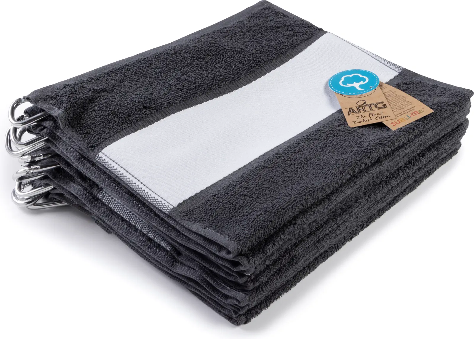 artg-ar814-subli-me-golf-towel-graphite-front-1 ARTG SUBLI-Me® GOLF Towel