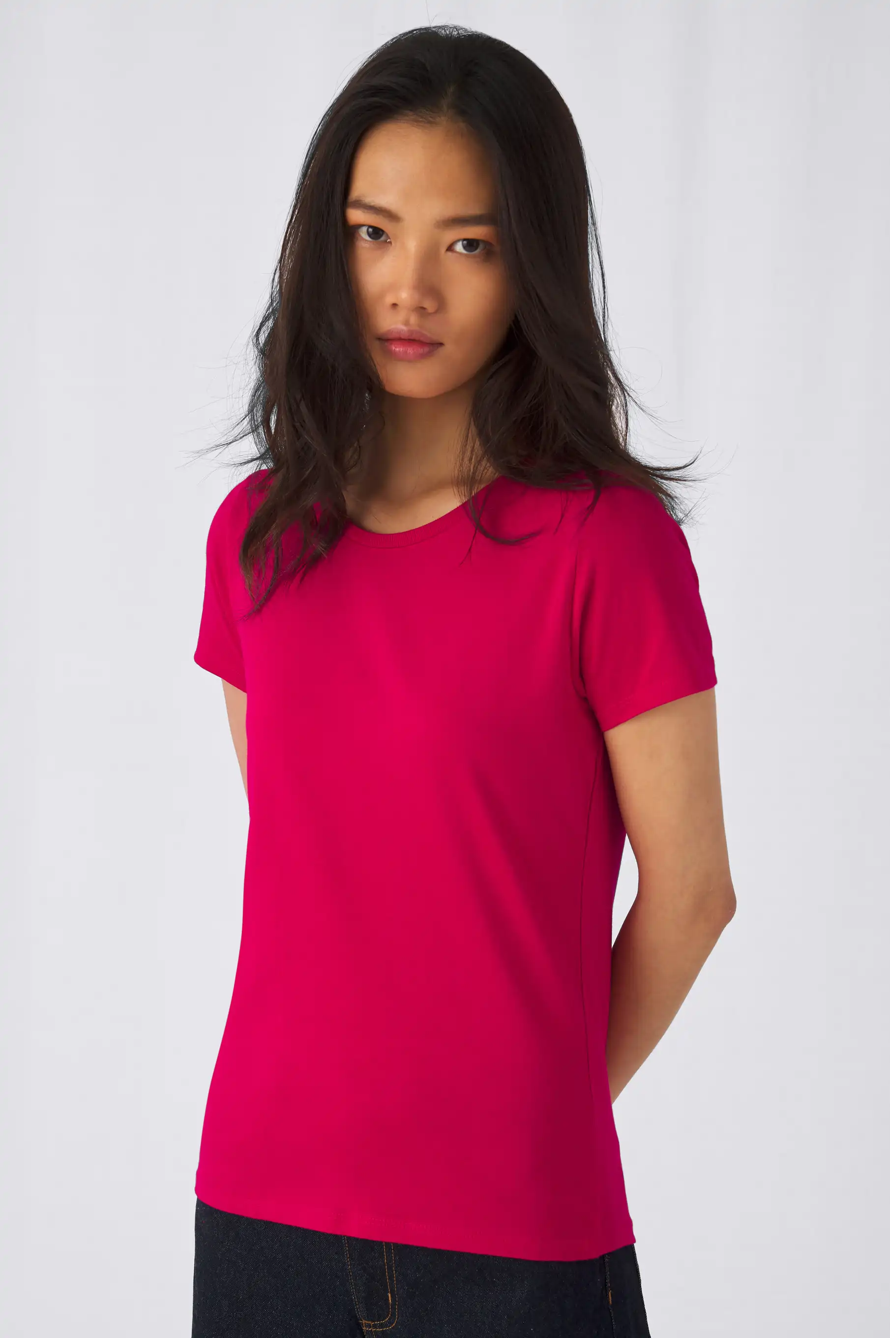 bc-tw04t-hashtag-e190-t-shirt-women-sorbet-model-1 B&C T-Shirt #E190 Women
