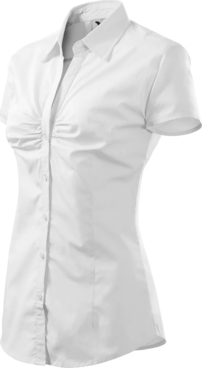 malfini-214-chic-hemd-damen-weiss-left-3 MALFINI Hemd Damen Chic 214