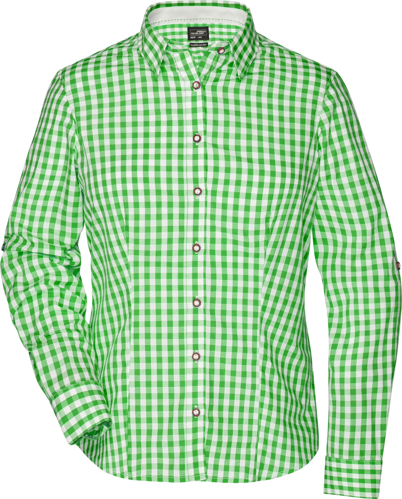 James & Nicholson Ladies Traditional Shirt 