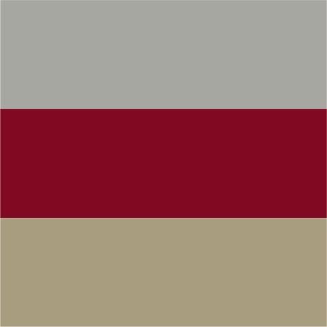 grey/cardinal red/stone