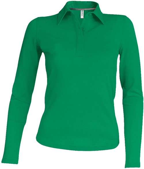 Kariban Damen Piqué Polo langarm Kariban Damen Piqué Polo langarm
