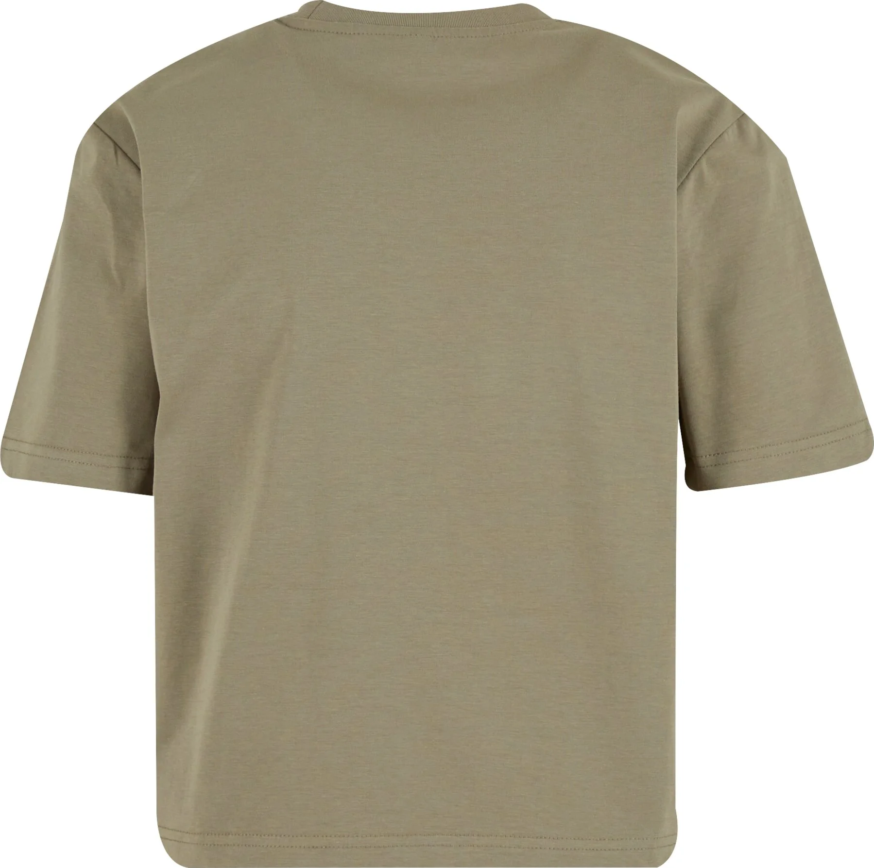 BYB-BY369-sorona-ladies-regular-boxy-t-shirt-paleolive-back-7 Build Your Brand Sorona® Ladies Regular Boxy Tee