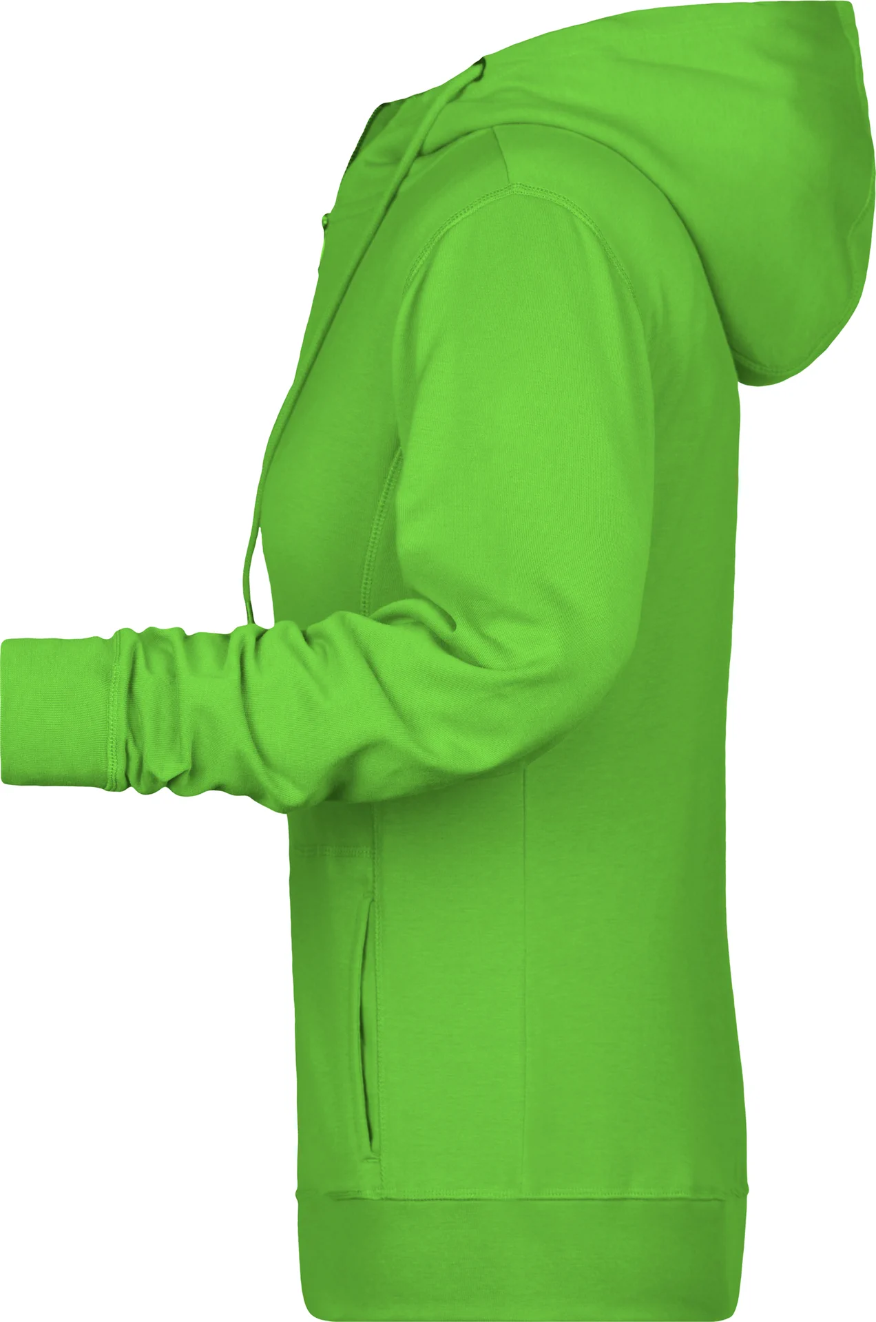 James & Nicholson Ladies Zip-Hoody