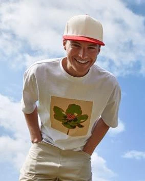 Beechfield Contrast Flat Peak 6 Panel Cap