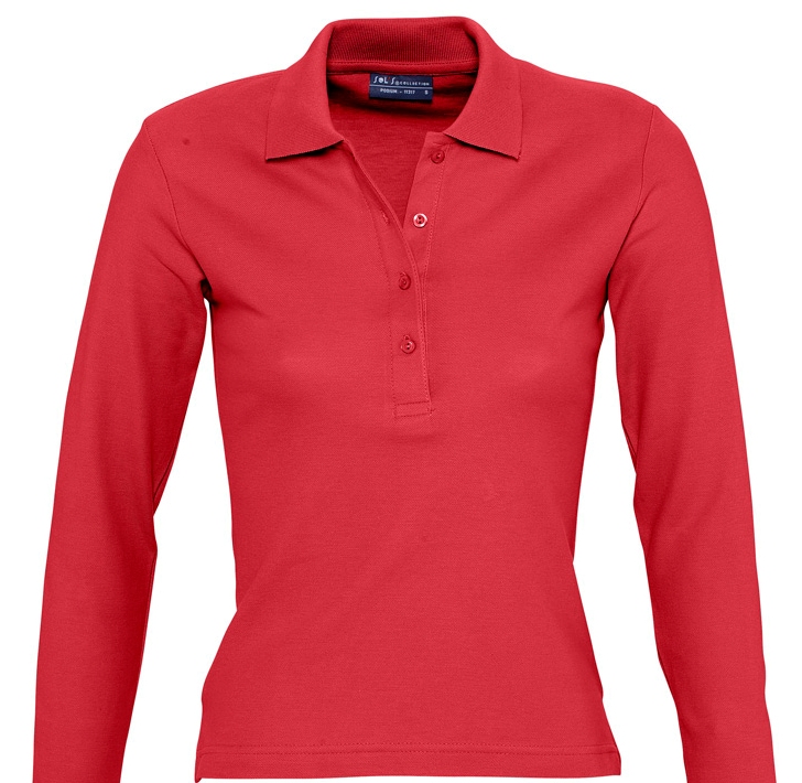 SOL'S Ladies Longsleeve Polo Podium