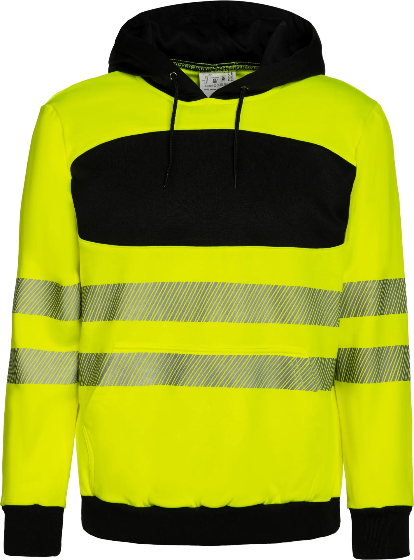 Korntex EOS Hi-Vis Workwear Hoody With Printing Area