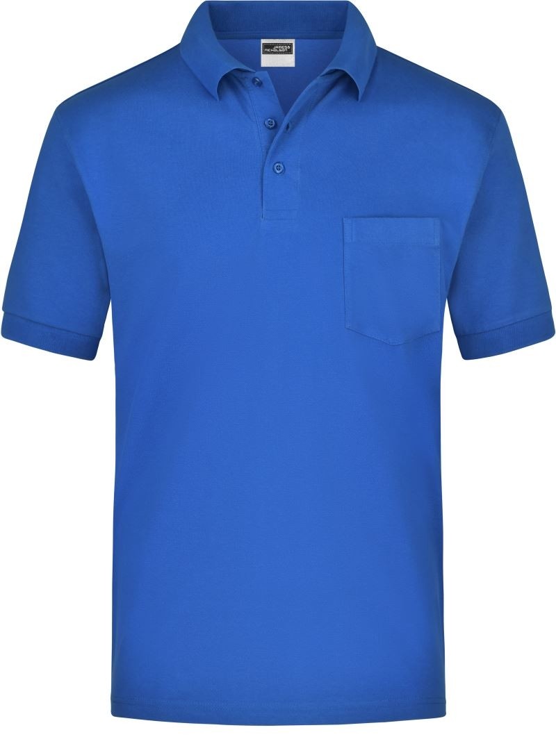 James & Nicholson Polo Piqué Pocket James & Nicholson Polo Piqué Pocket