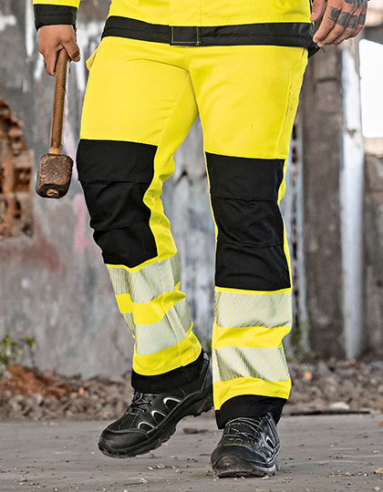Korntex EOS Hi-Vis Workwear Trousers With Printing Areas