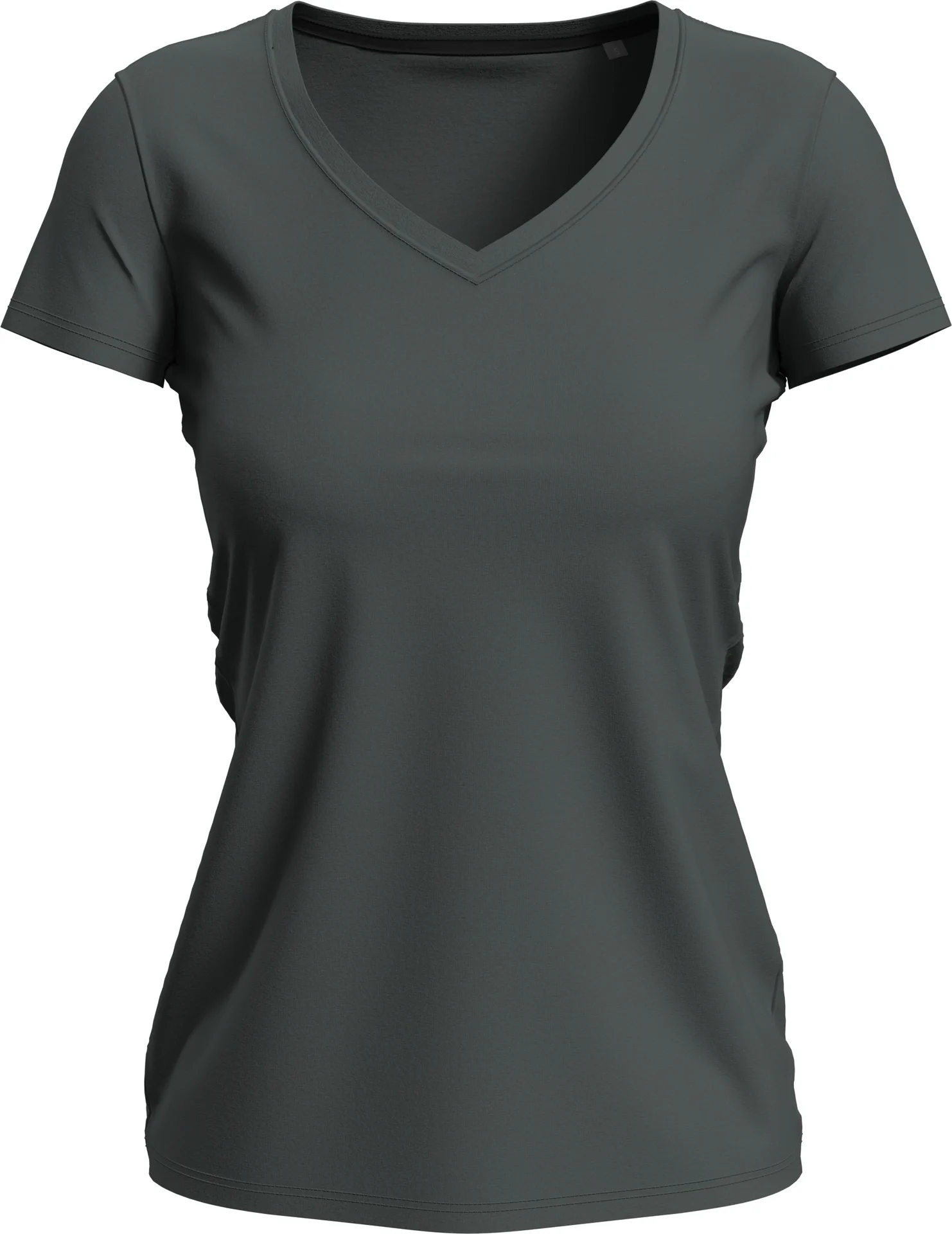 stedman-st9710-v-neck-t-shirt-claire-slategrey-front-4 Stedman Claire V-Neck for women