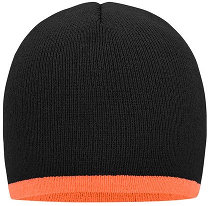 myrtle beach Beanie with Contrasting Border